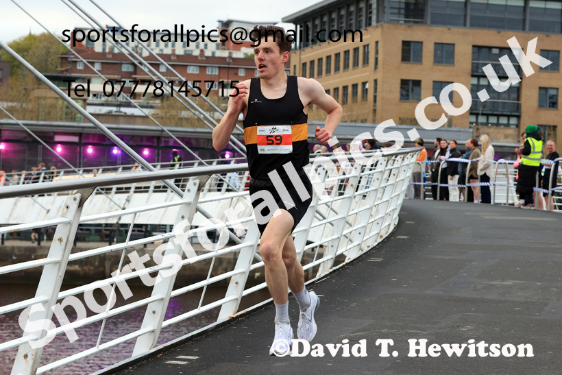 Quayside 5k, 2026 Quayside 5k and Junior 3k, Newcastle/Gateshead. Photo: David T. Hewitson/Sports for All Pics